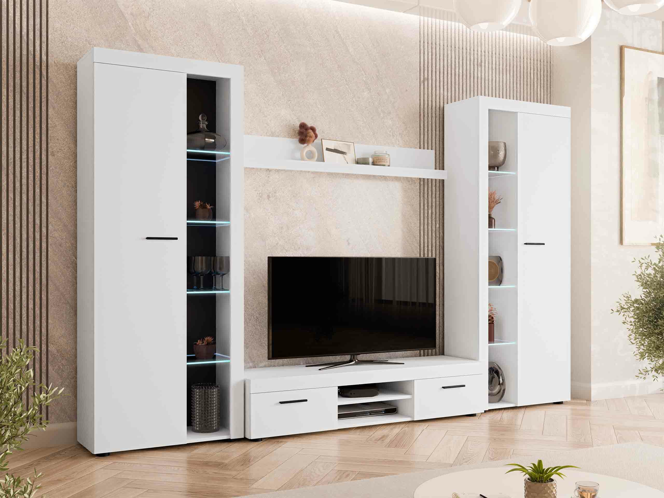 Wohnzimmer-Sets Univio II (Weiß)