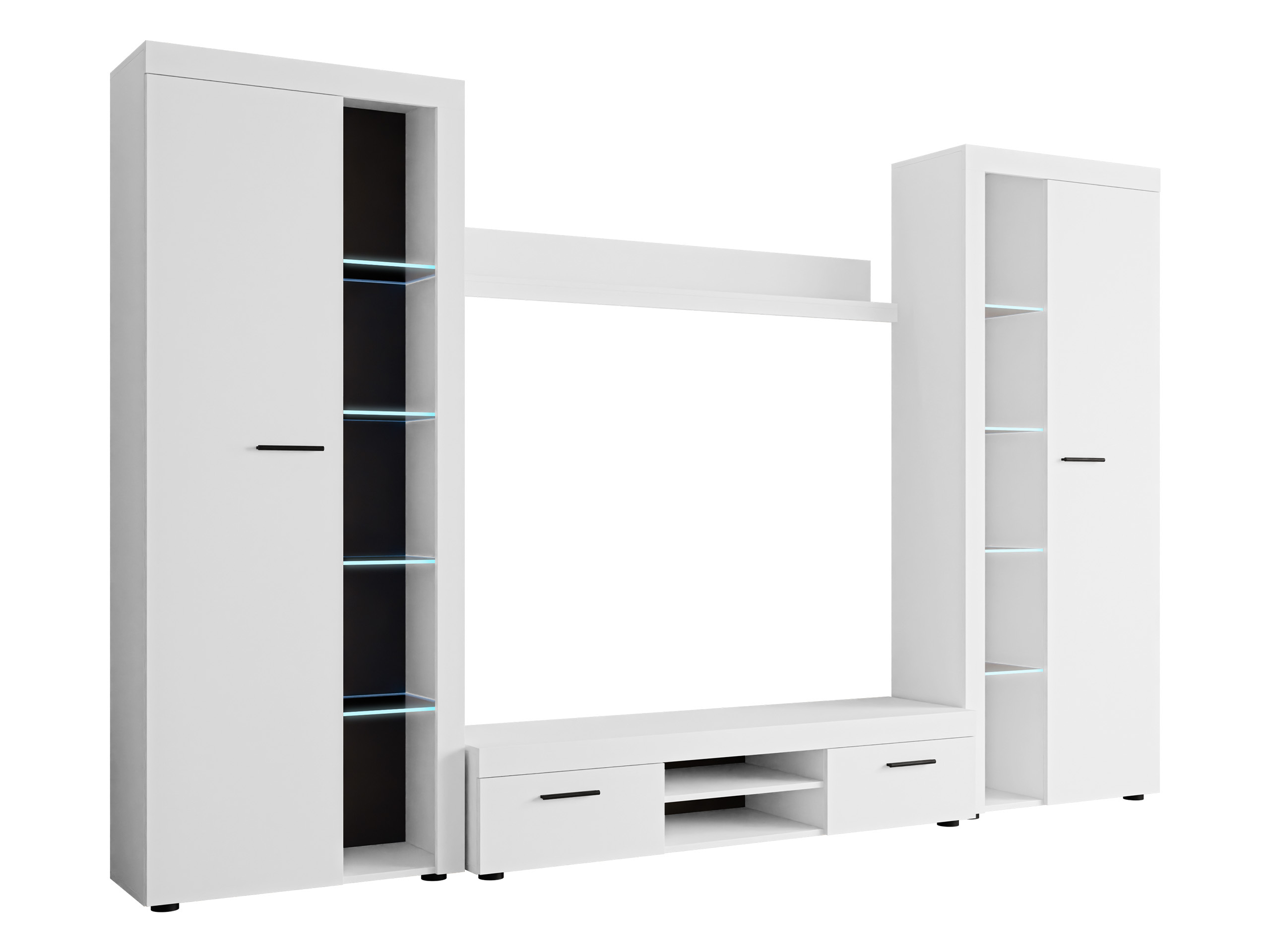 Wohnzimmer-Sets Univio II (Weiß)