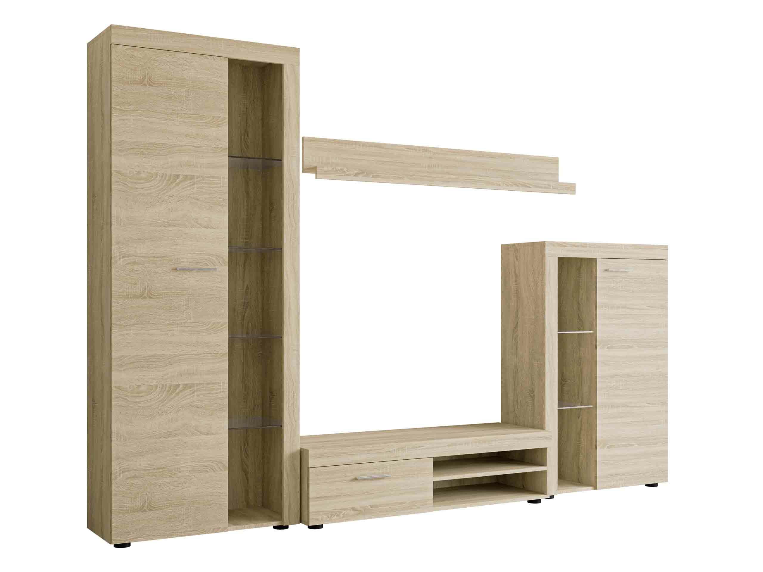 Wohnzimmer-Sets Univio (Sonoma Eichenholzoptik)