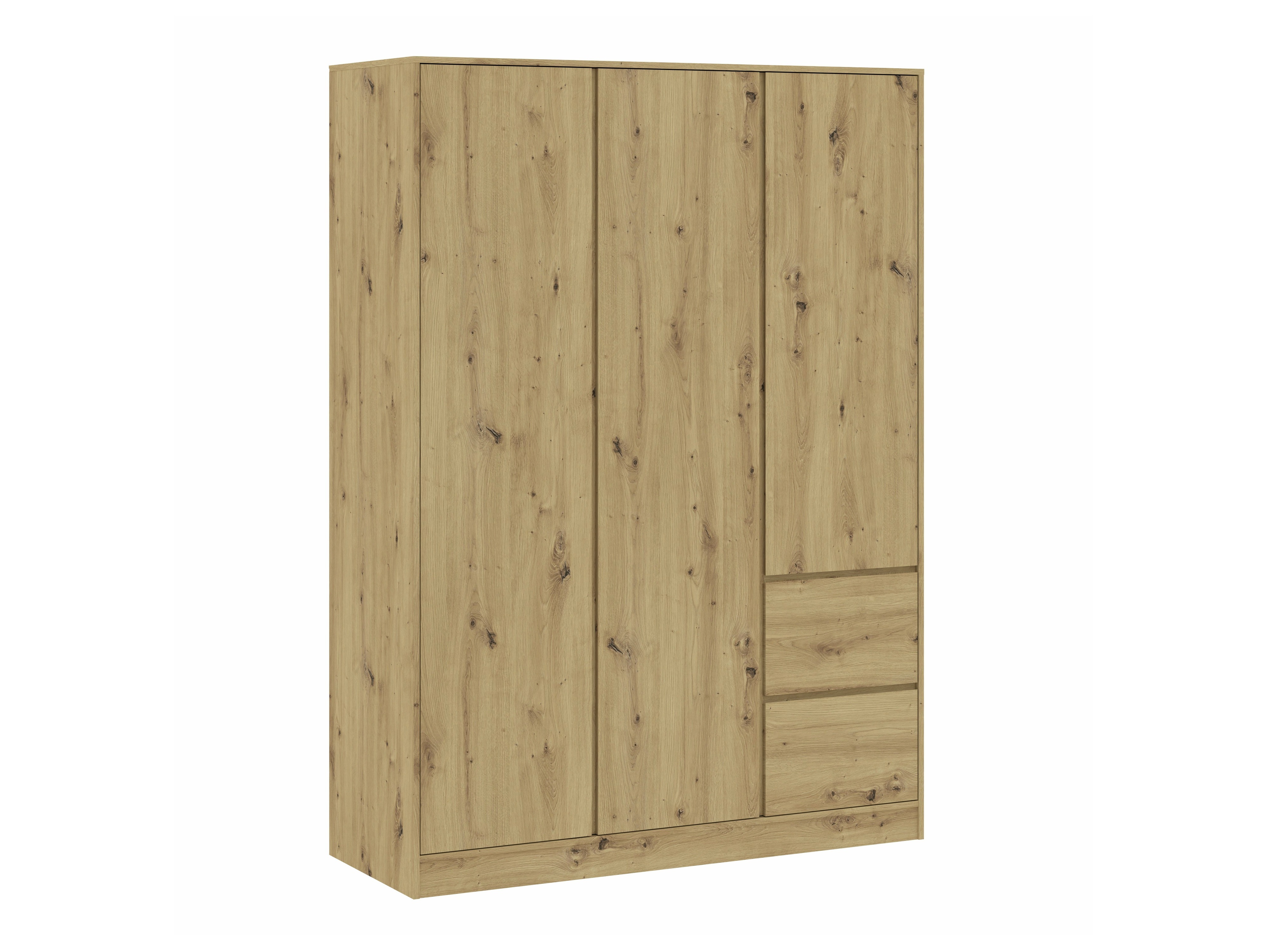 Kleiderschrank Mervese 103 (Artisan Eichenholzoptik)