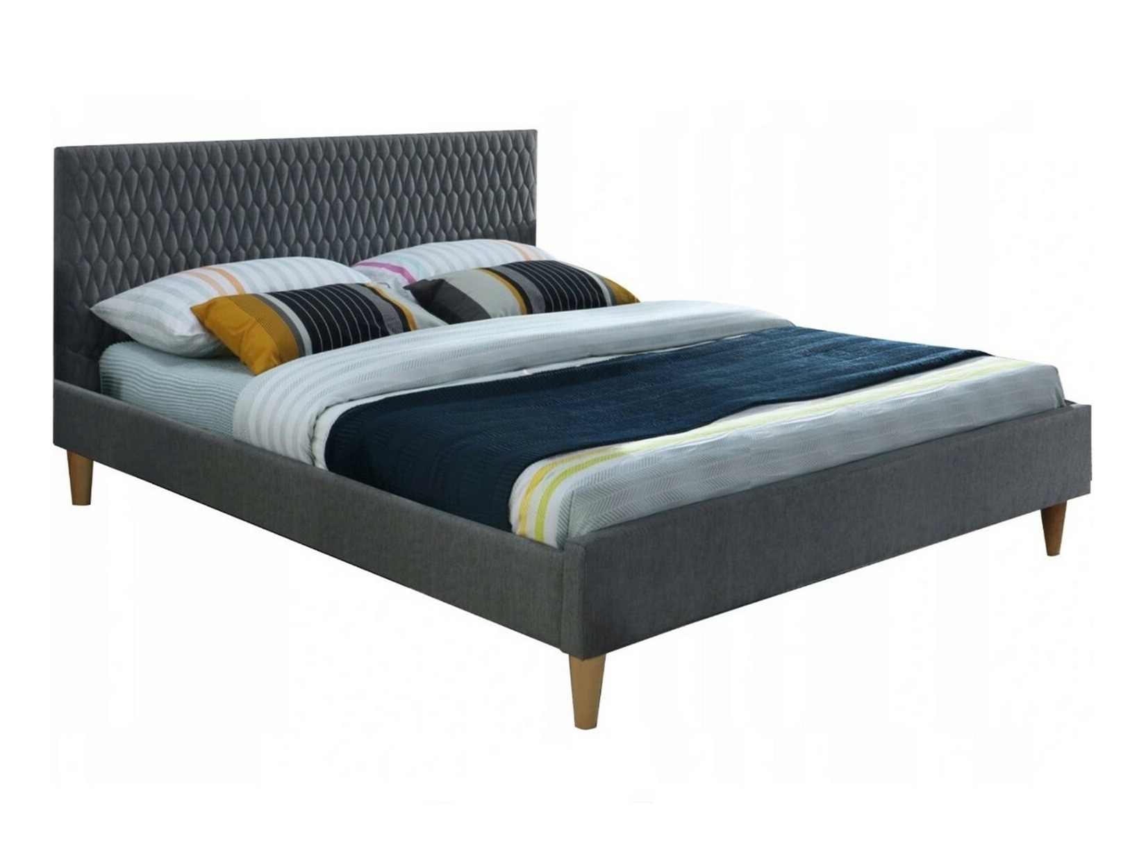 Bett Detroit 807 (Grau)