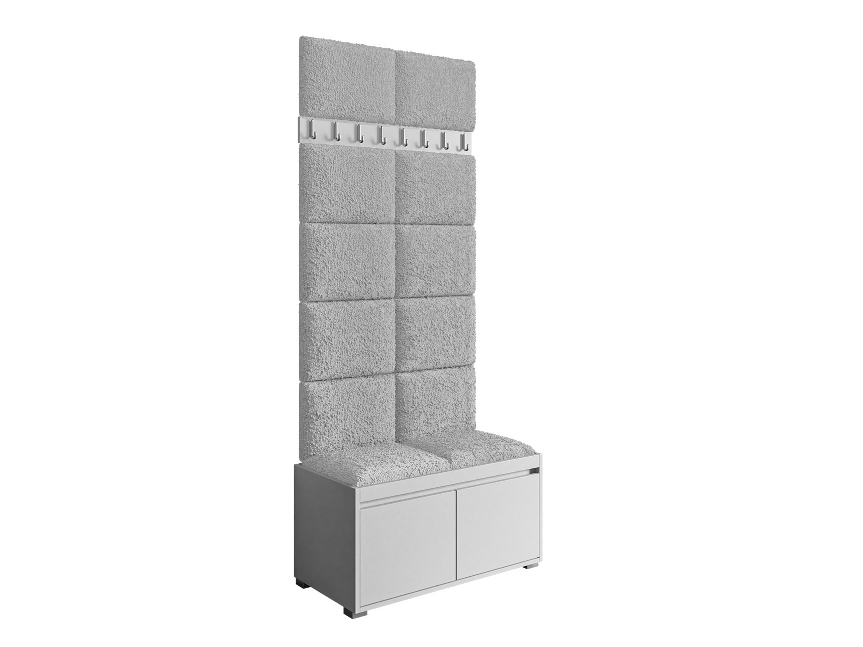 Flurgarnitur Comfivo Pinus IV (Weiß + Abriamo 06)