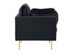 Sessel Dallas 100 (Schwarz + Braun)
