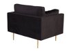 Sessel Dallas 100 (Schwarz + Braun)