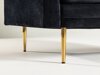 Sessel Dallas 100 (Schwarz + Braun)