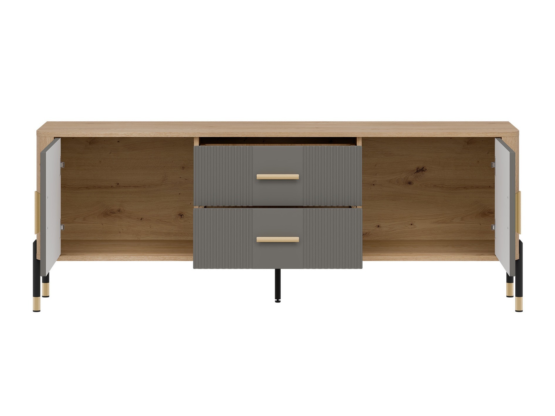 TV-Möbel Flosora 103 (Grau)