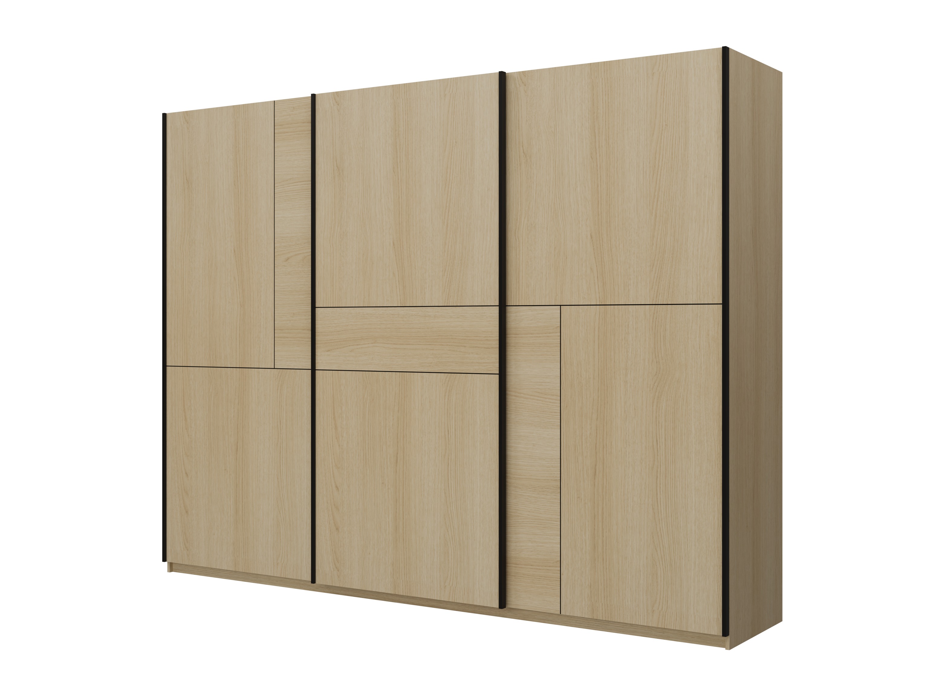 Kleiderschrank Austin 370 (Eichenholzoptik)