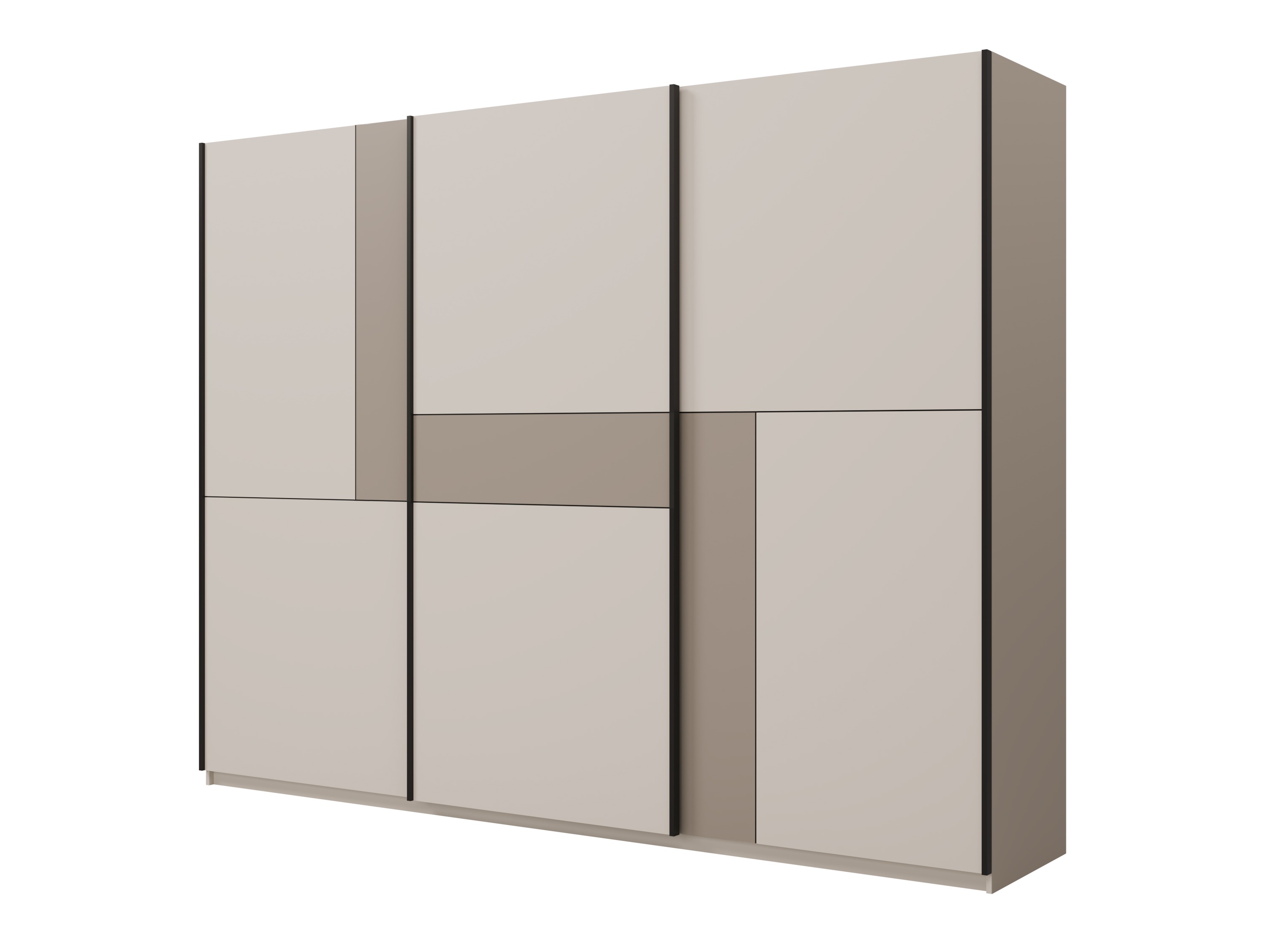 Kleiderschrank Austin 370 (Kaschmir + Congo)