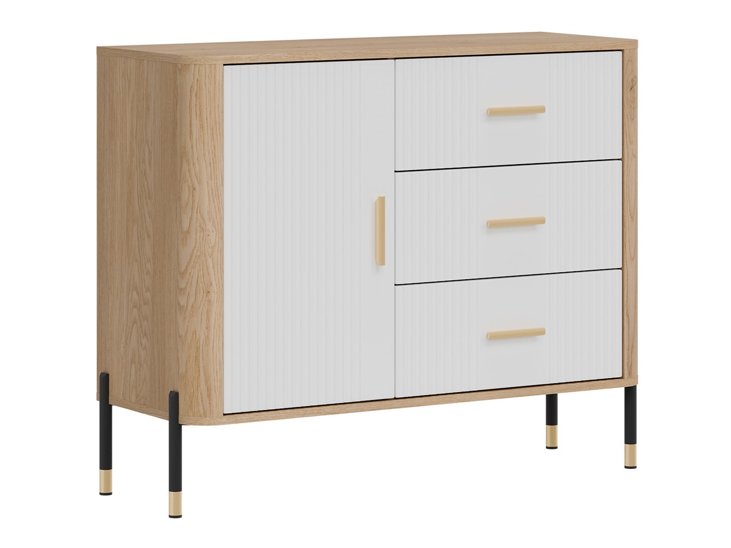 Kommoden Flosora 107 (Weiß)