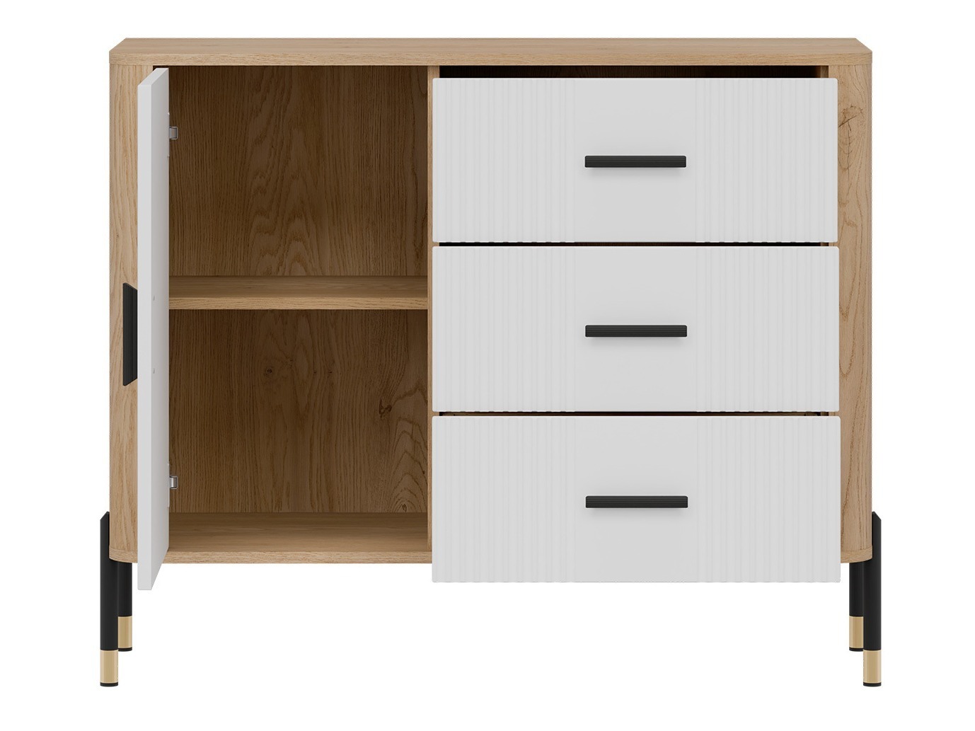 Kommoden Flosora 107 (Weiß)