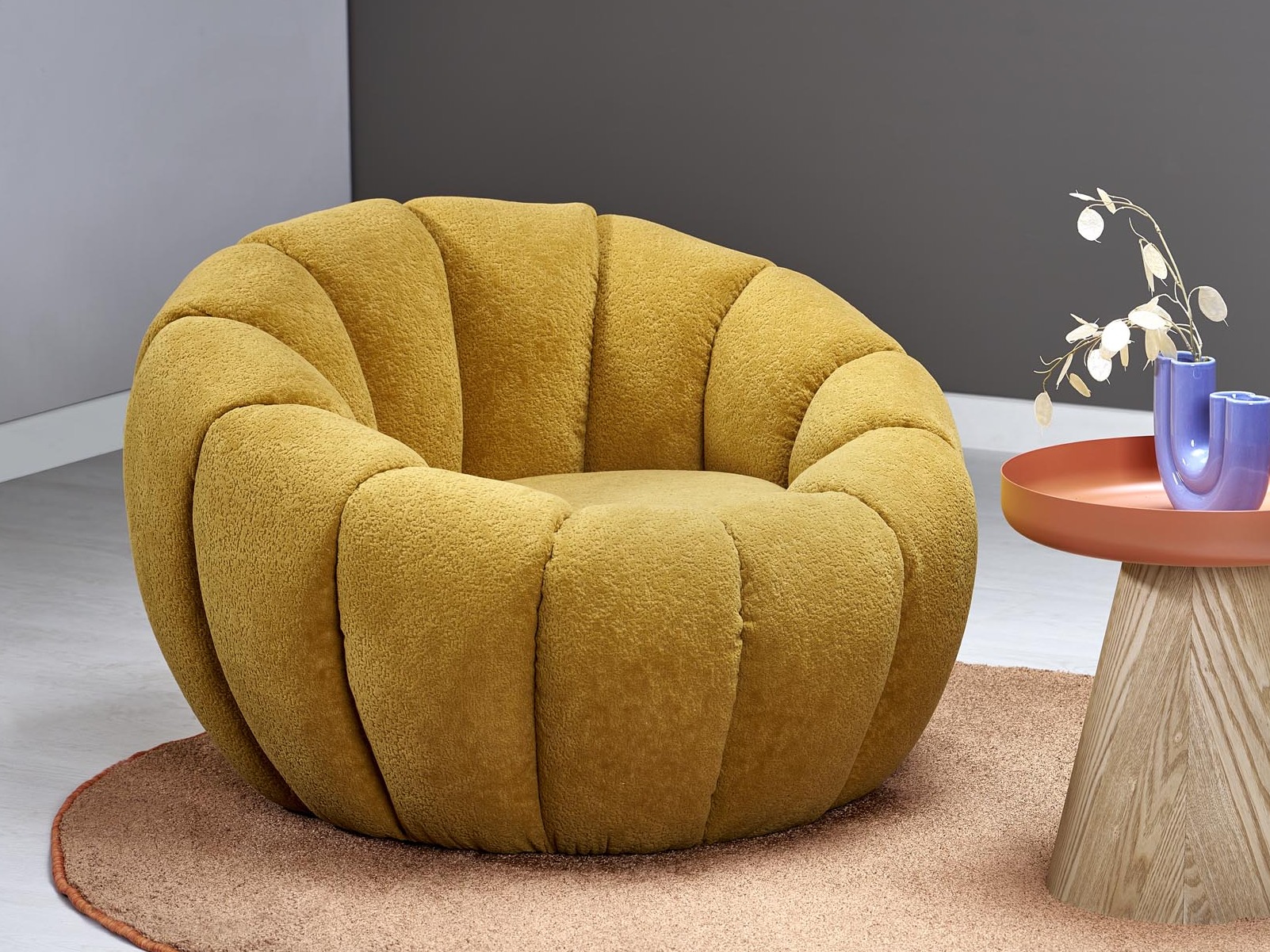 Sessel Houston Lana (Gelb)