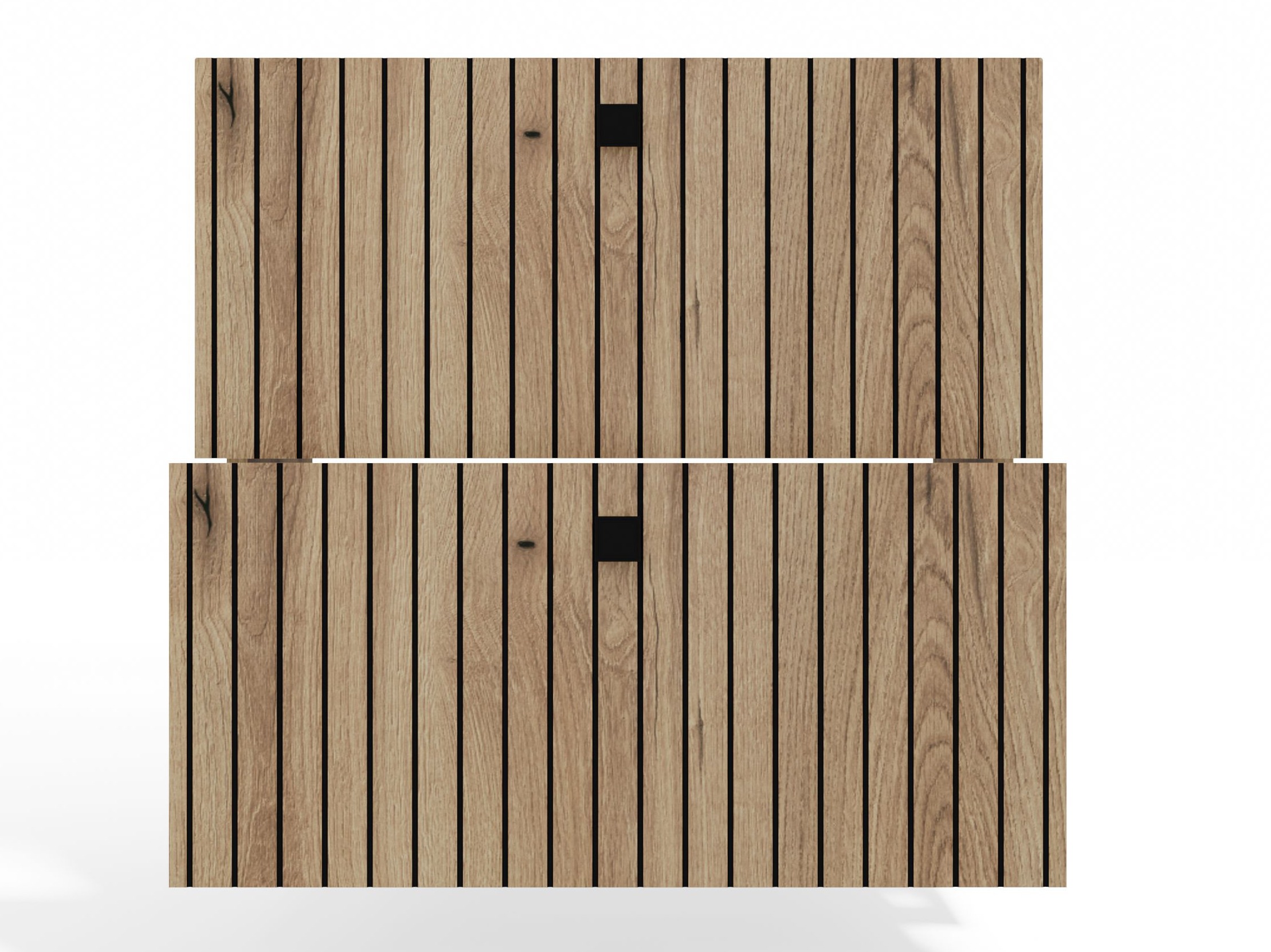 Hängeschrank für Waschbecken Mandeville 314 (Eichenholzoptik)