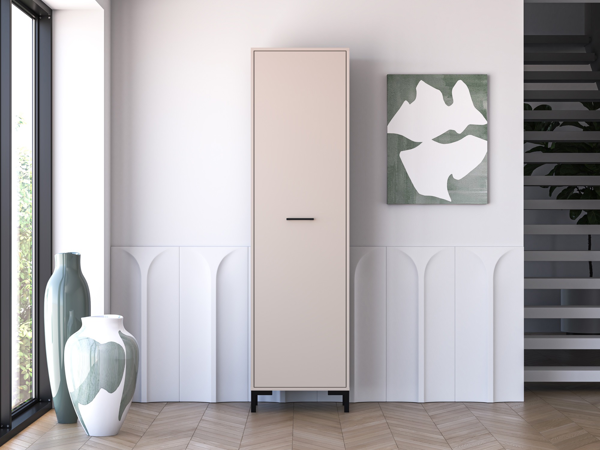 Kleiderschrank Fiolevo 100