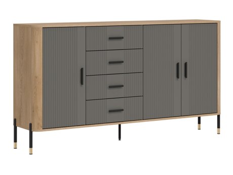 Kommoden Flosora 121 (Grau)