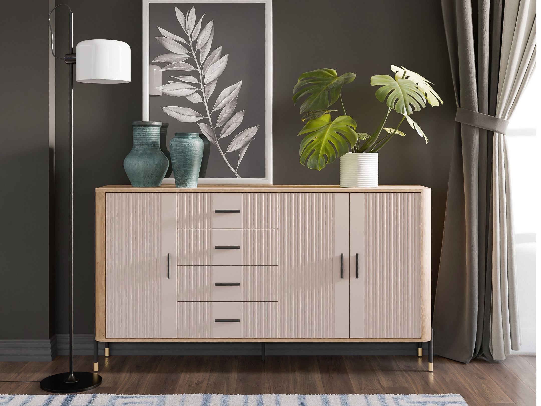 Kommoden Flosora 121 (Kaschmir)