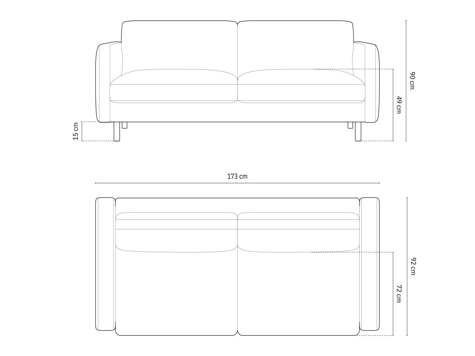 Sofa Delavie 101 (Puente 33)