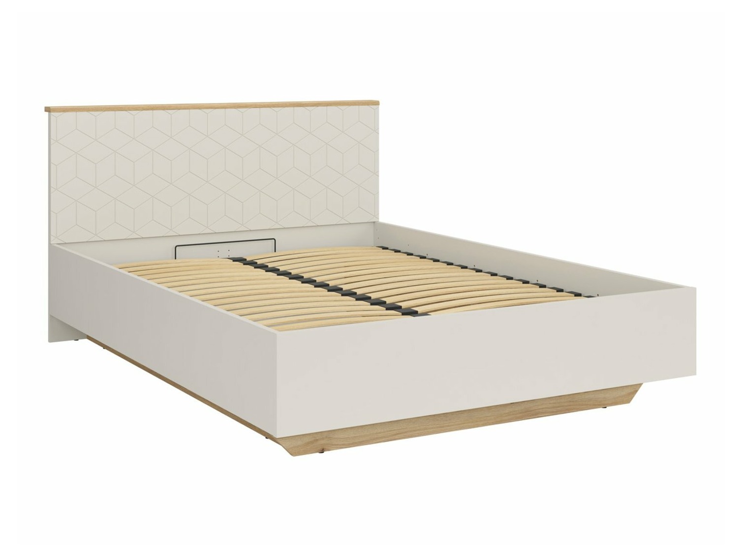 Bett Luorlo 104 (Mit Lattenrost und Bettkasten)