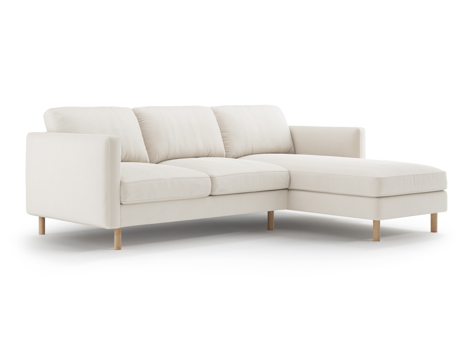 Ecksofa Delavie 104 (Paris Cream)
