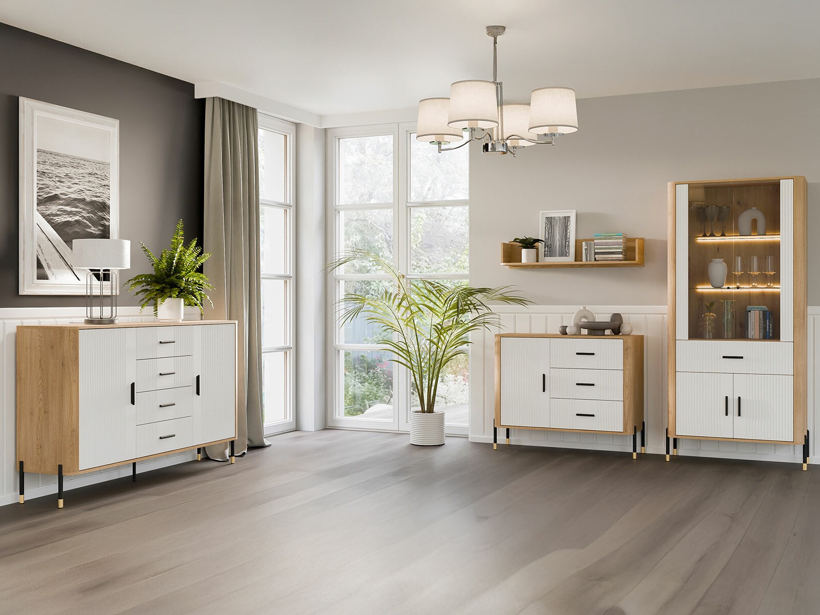 Regal Flosora 129 (Weiß)