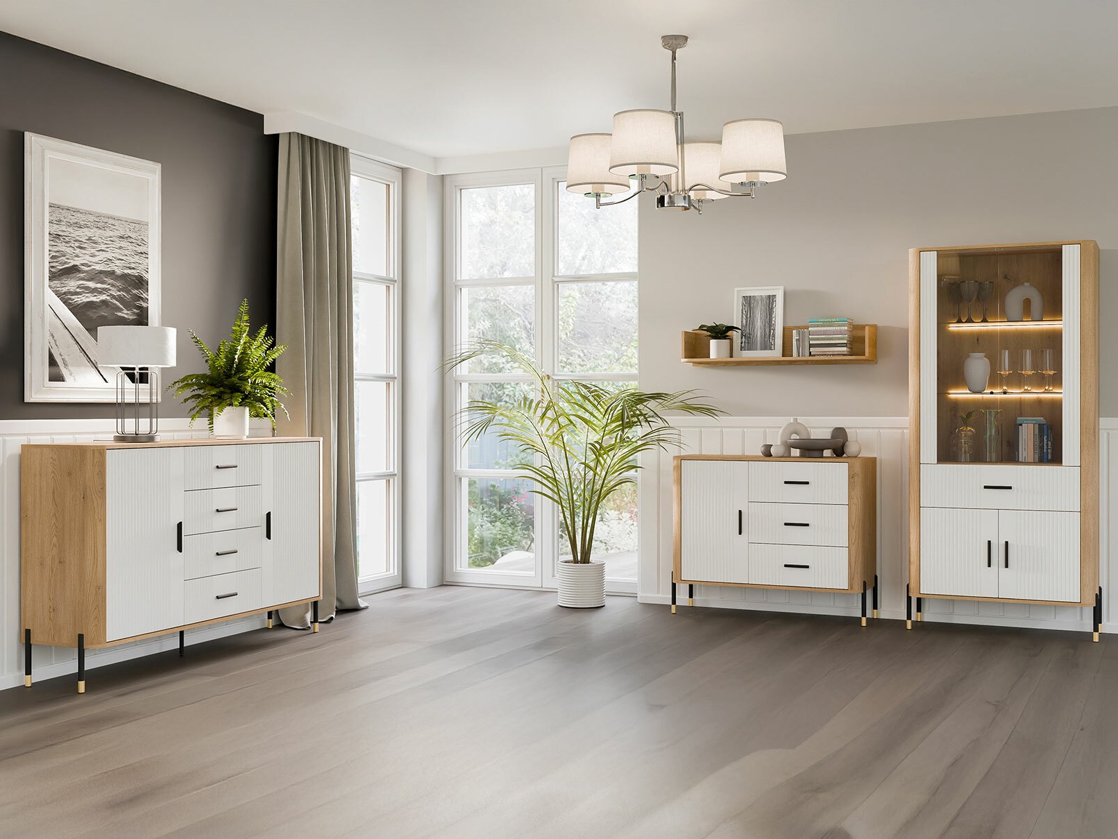 Regal Flosora 129 (Weiß)