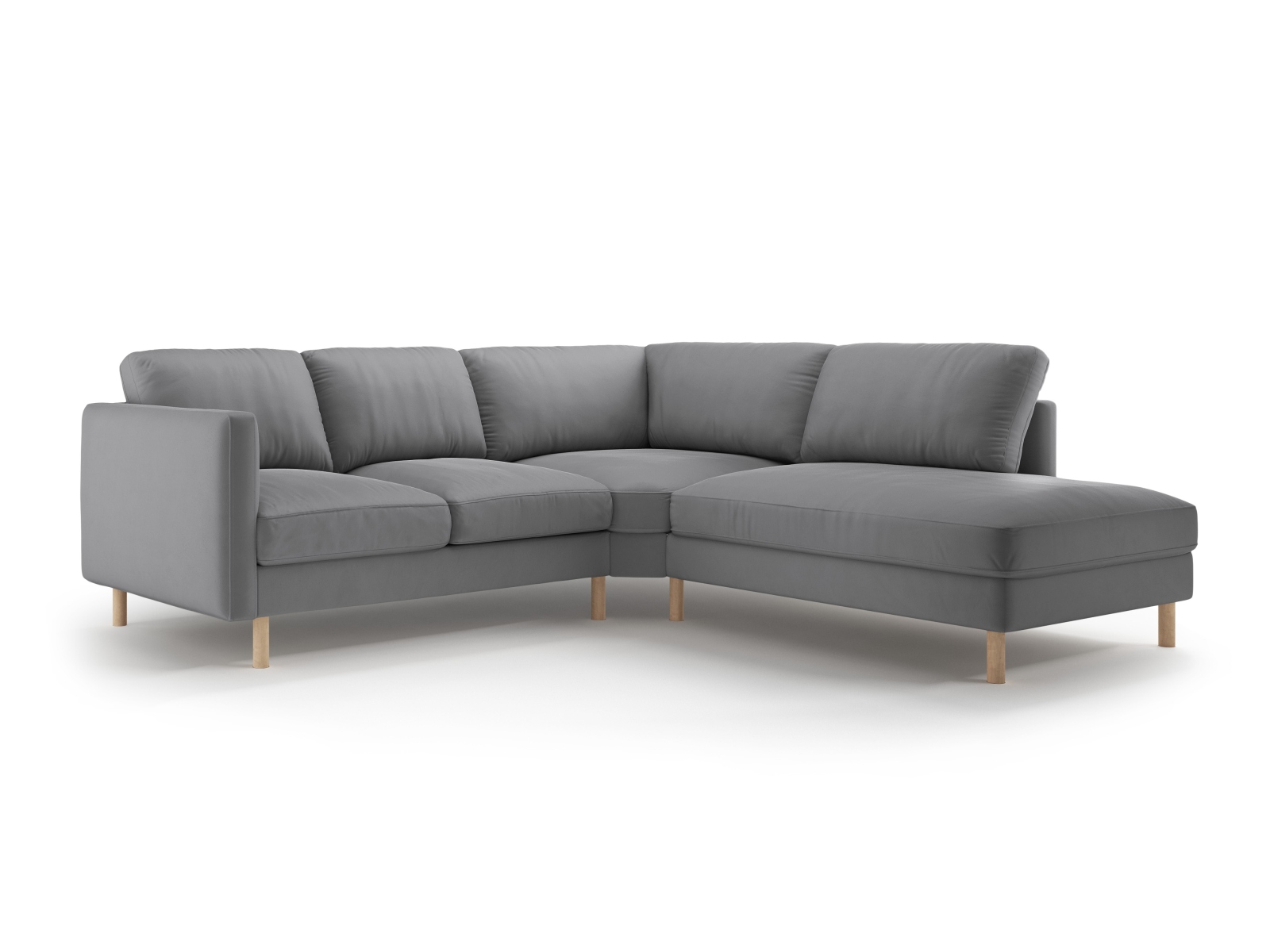 Ecksofa Delavie 106 (Paris Steel)