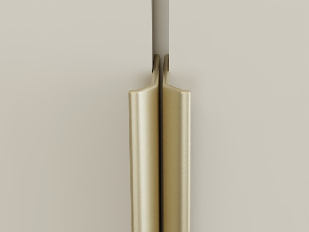 Kleiderschrank Mandeville 370 (Kaschmir + Gold)