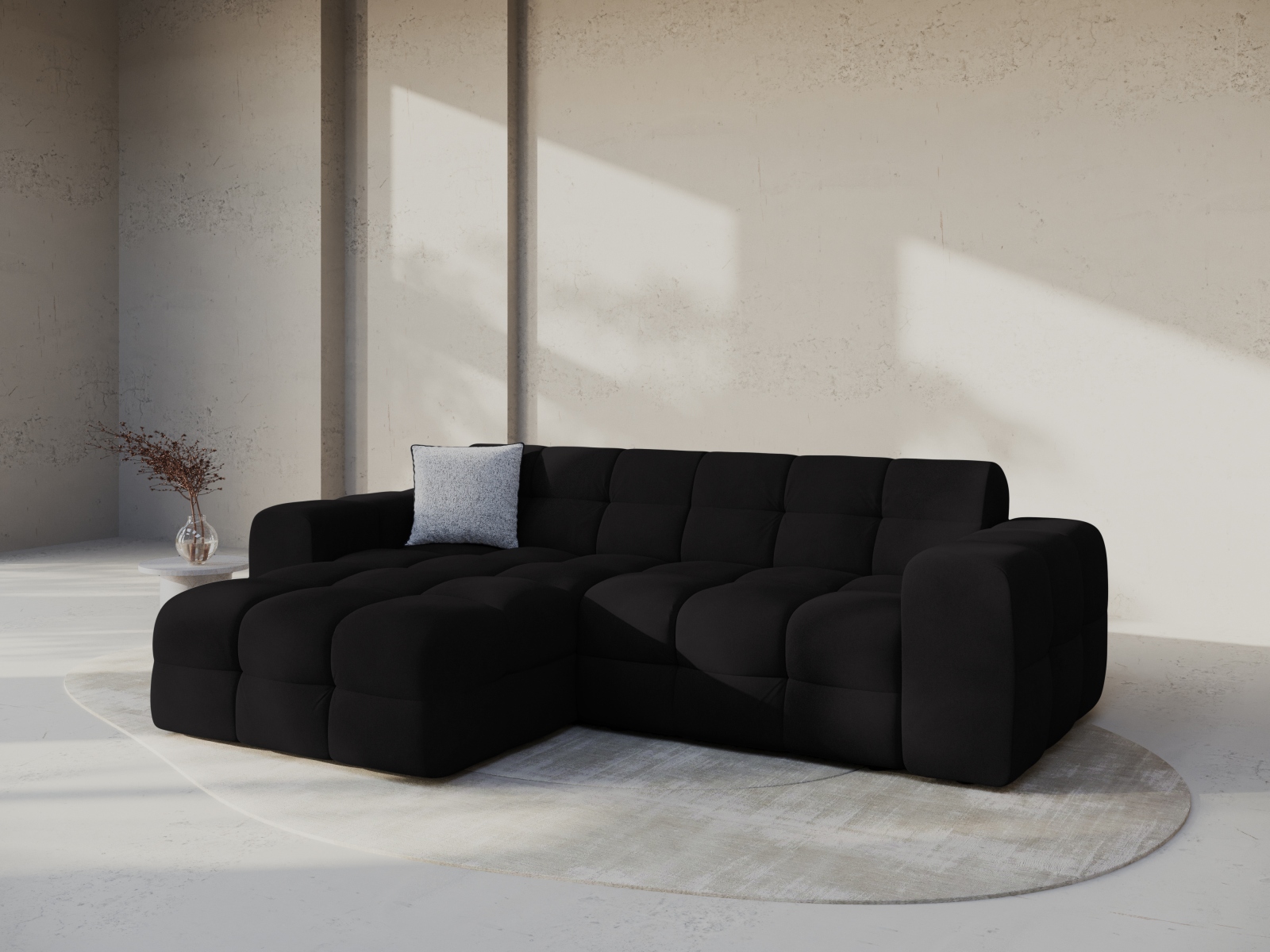 Ecksofa Fivtivu 103 (Magic Velvet 2219)