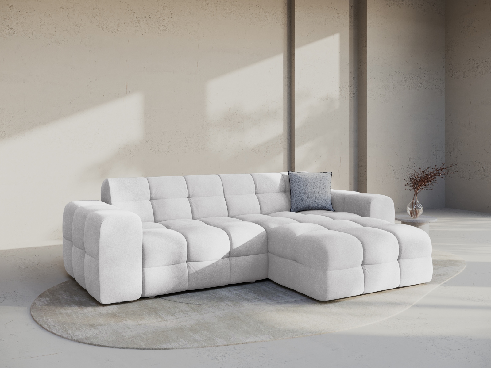 Ecksofa Fivtivu 103 (Magic Velvet 2239)