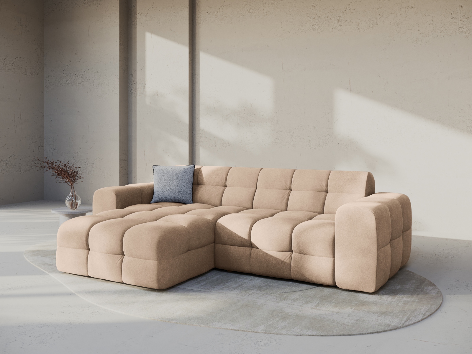 Ecksofa Fivtivu 103 (Magic Velvet 2282)
