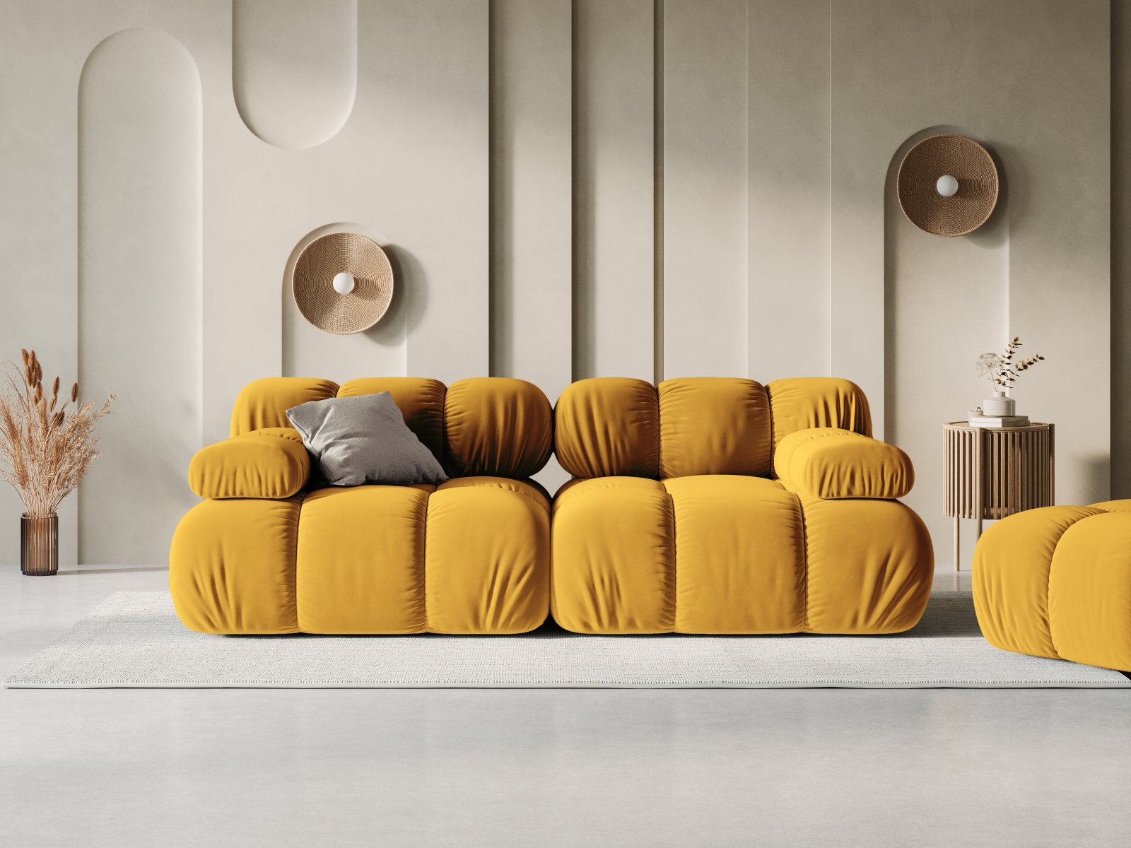 Modulares Sofa Caltenu 100 (Bluvel 68)