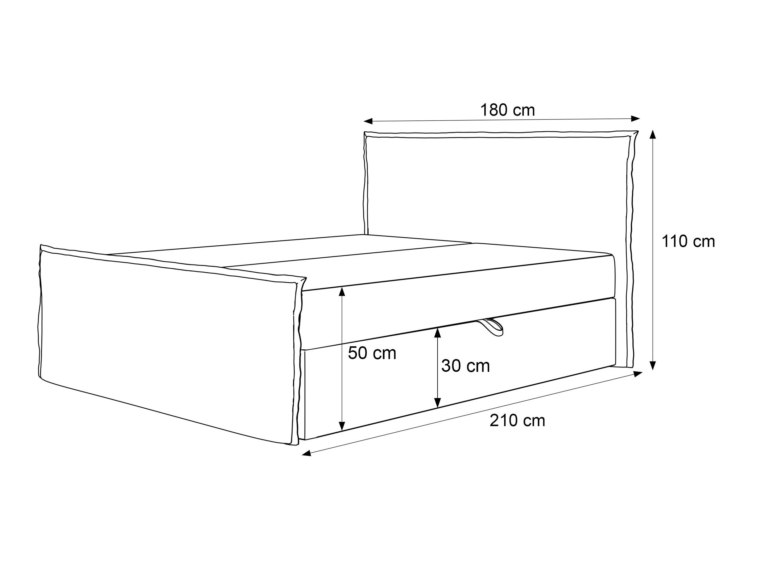 Boxspringbett Martinez 122 (Puente 03)