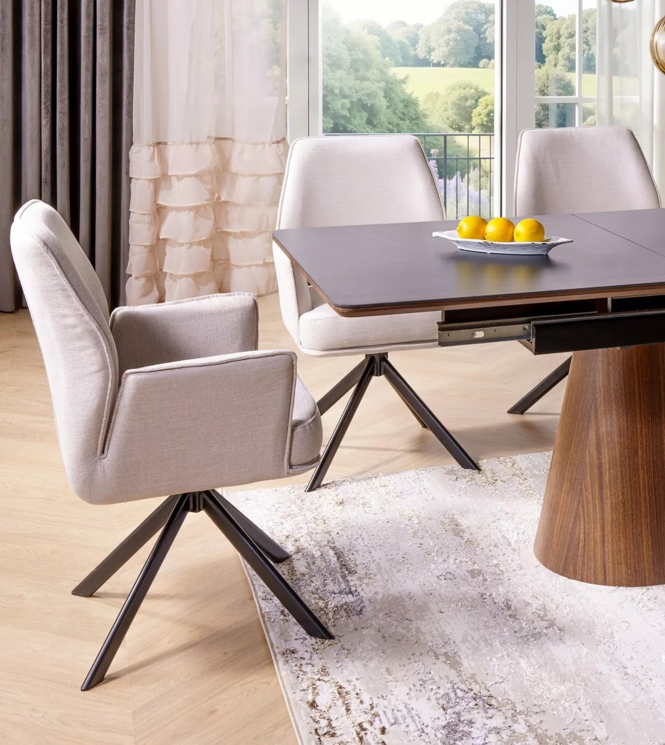 Stuhl Detroit 423 (Hellbeige)