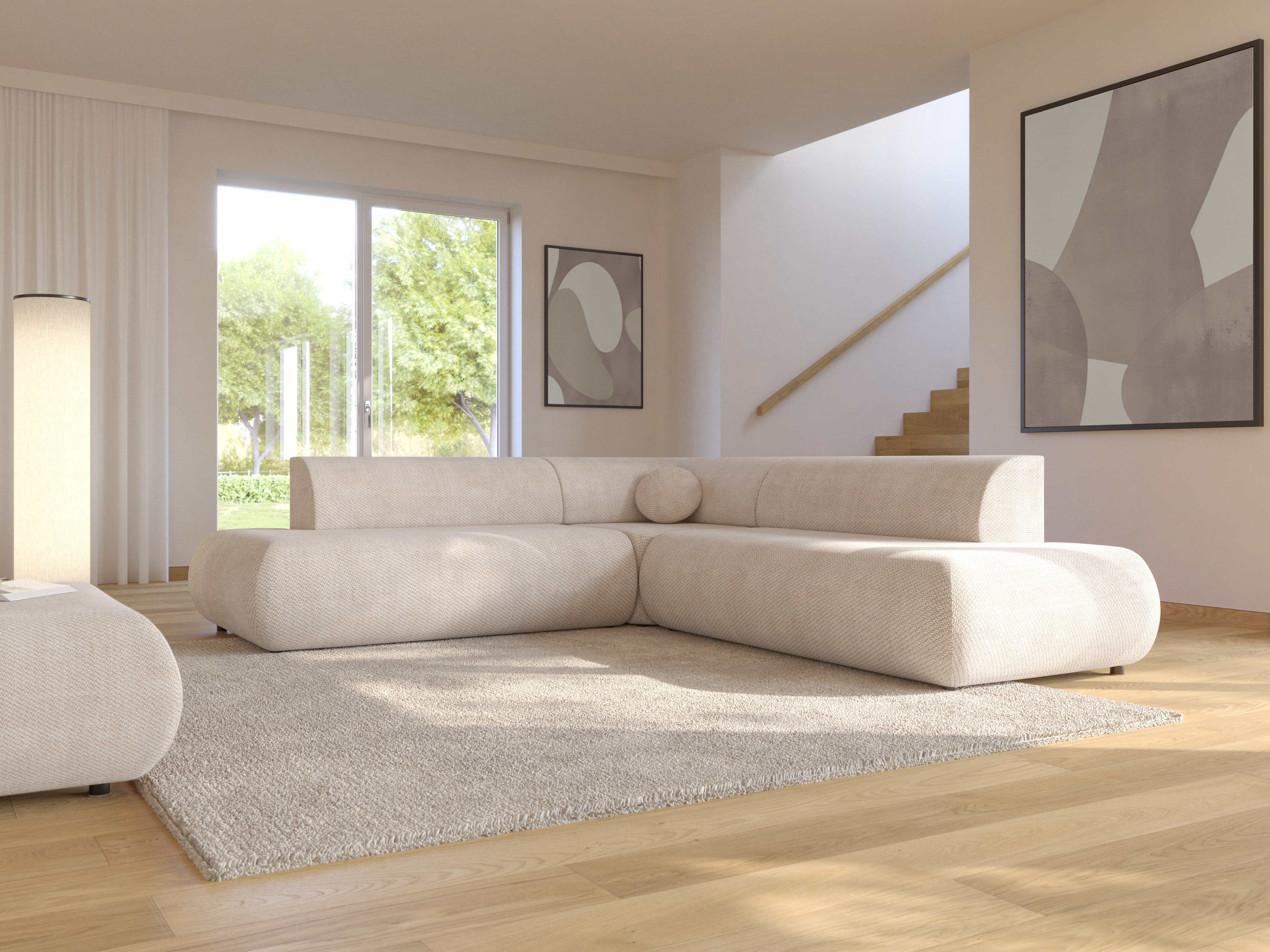 Ecksofa Kingston 186 (Vinci 26)