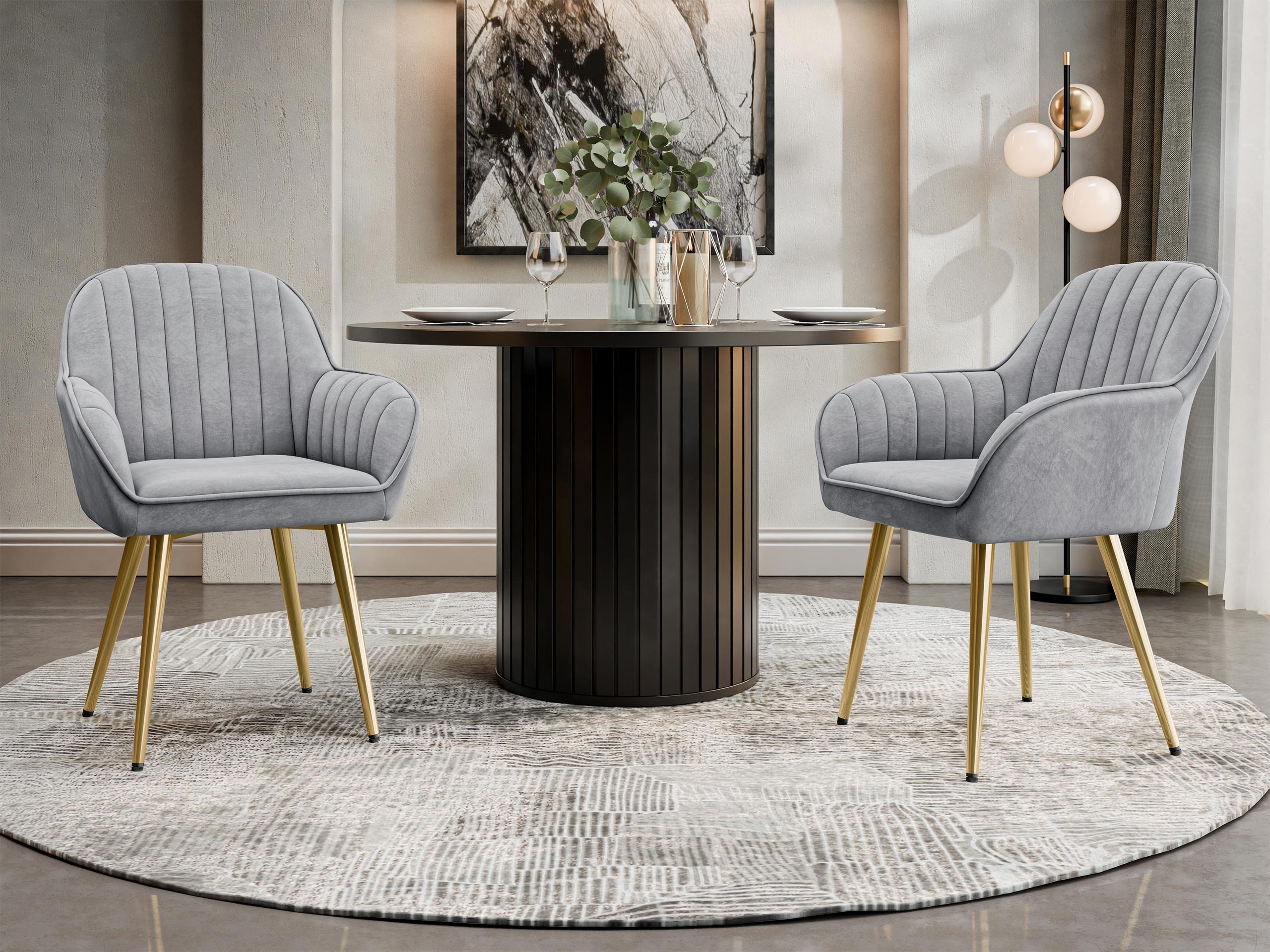 Stuhl Comfivo Hilaritas VIII (Grau)