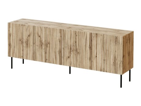 Sideboard Lorelbo 101 (Wotan Eiche + Schwarz)