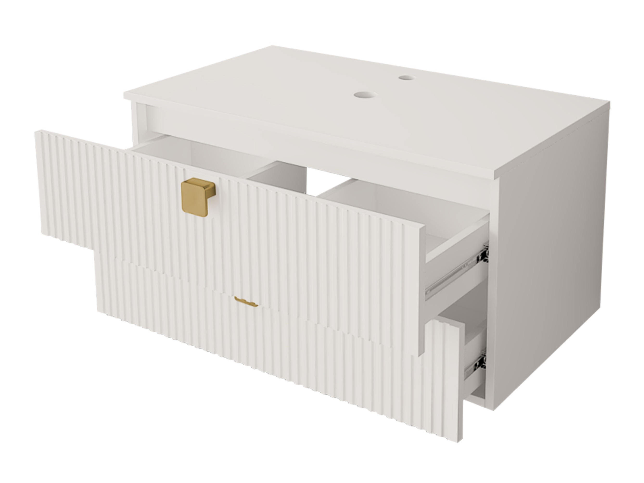 Badezimmer-Set Orlvera 105 (Hellbraun)