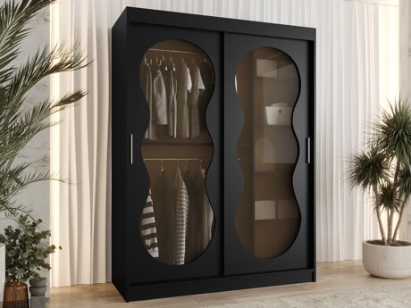 Kleiderschrank Hartford 528 (Schwarz)