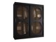 Kleiderschrank Hartford 529 (Schwarz)