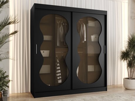 Kleiderschrank Hartford 530 (Schwarz)