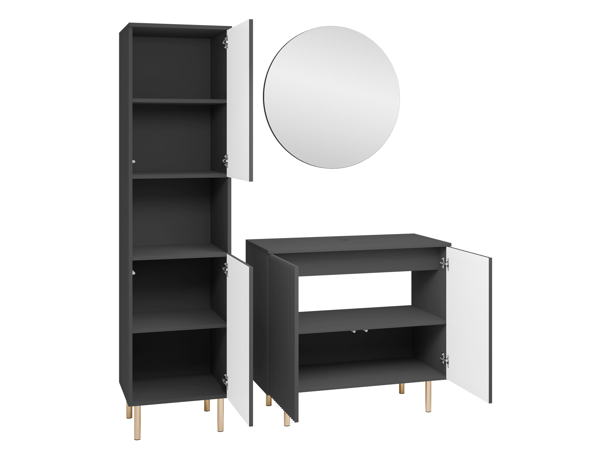 Badezimmer-Set Decus III (Kaschmir)