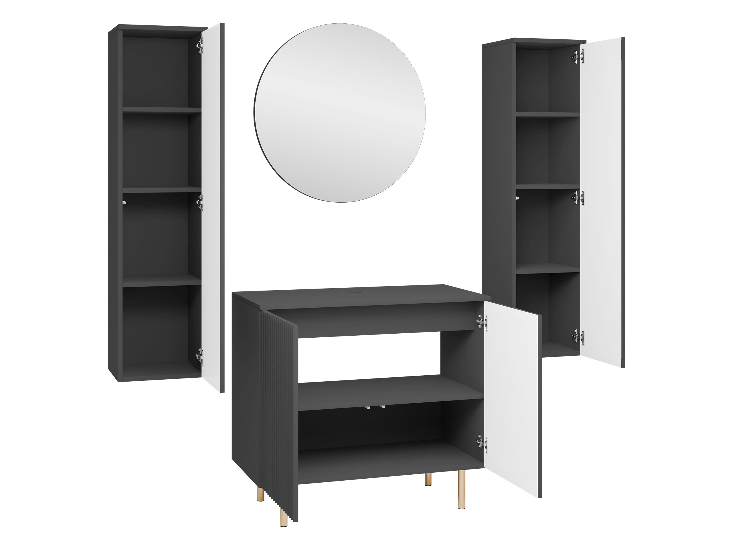 Badezimmer-Set Decus IV (Kaschmir)