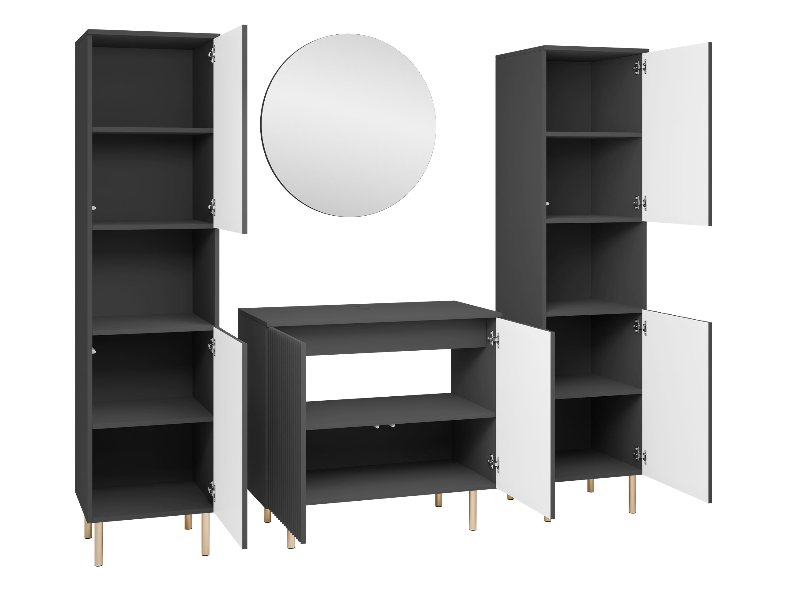 Badezimmer-Set Decus VI (Kaschmir)