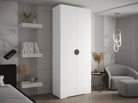 Kleiderschrank Hartford 566 (Weiß)