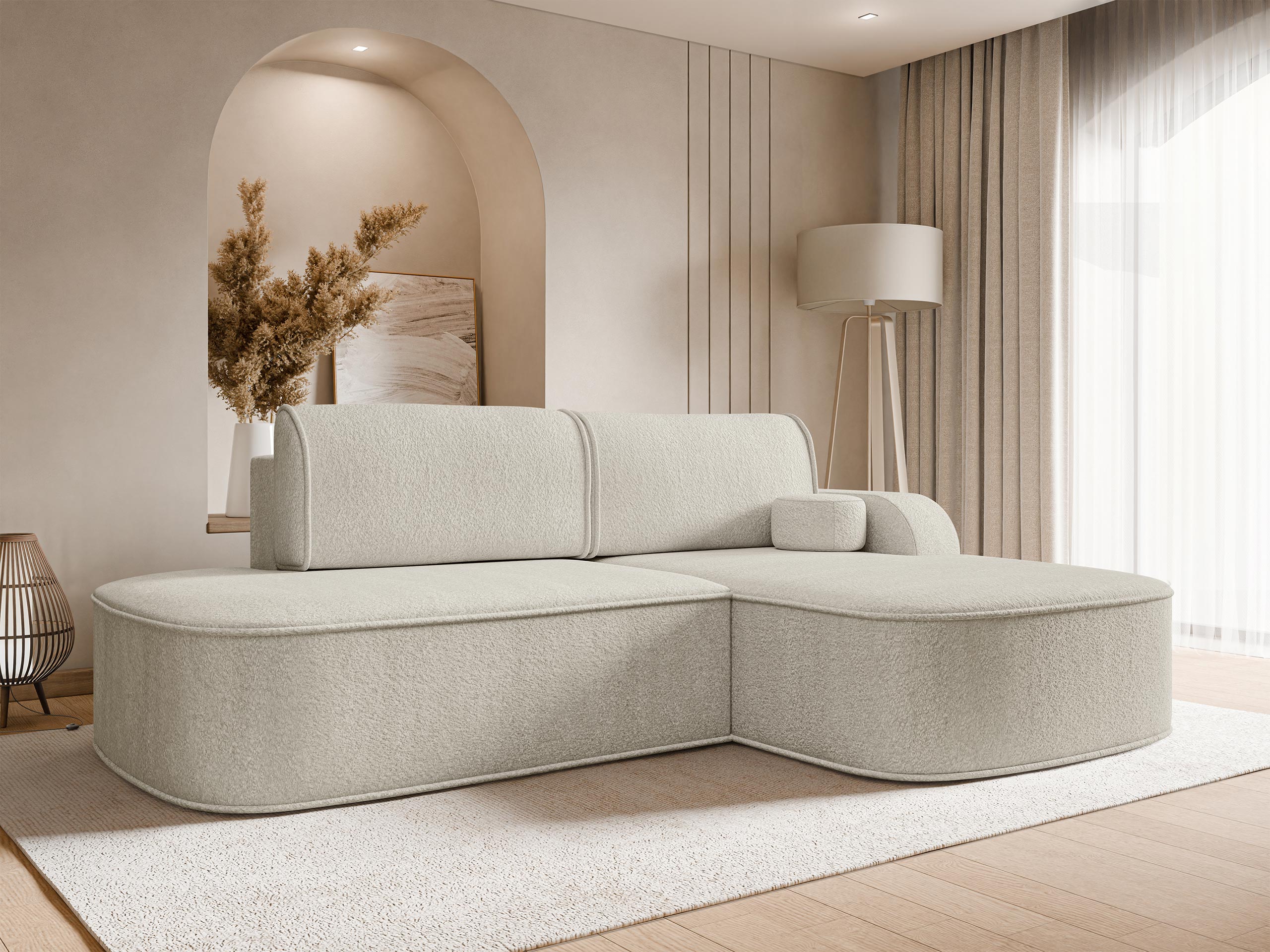 Ecksofa Comfivo Sensus (Coral 65)