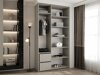 Kleiderschrank Hartford 571 (Kaschmir)