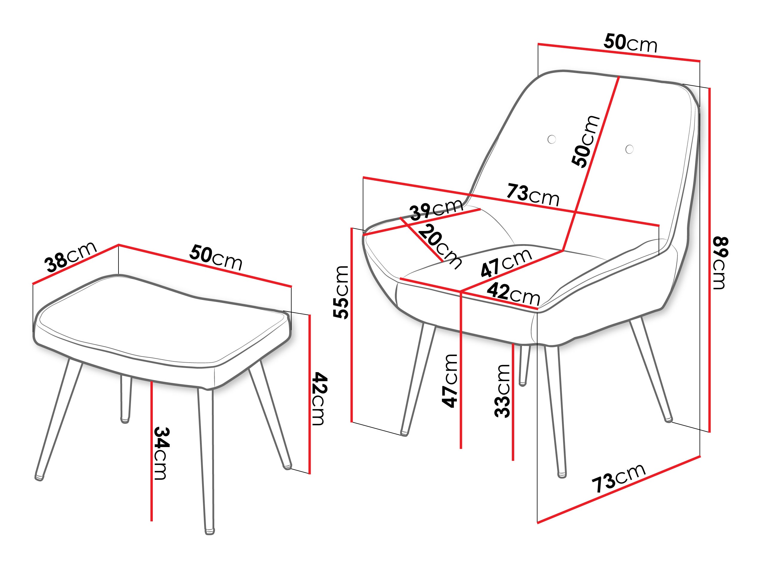 Sessel Comfivo Cypressus (Sea 140)