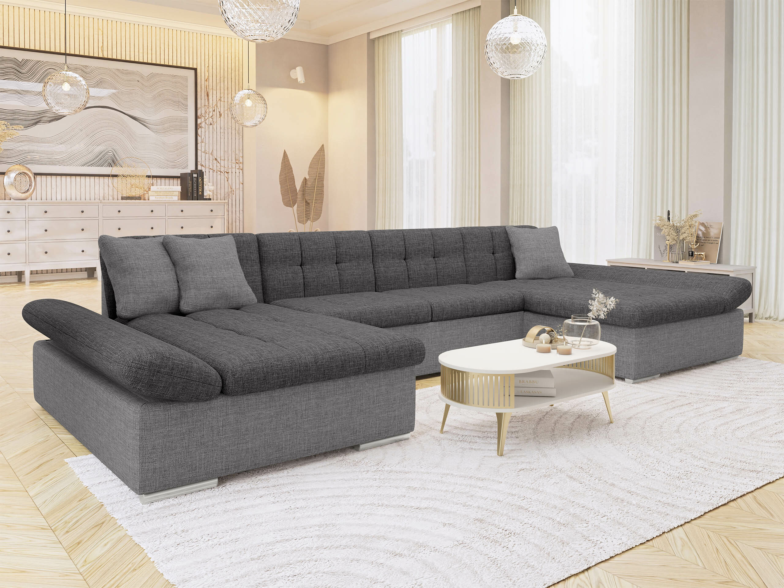 Ecksofa Comfivo Ficus I (Lux 05 + Lux 06)