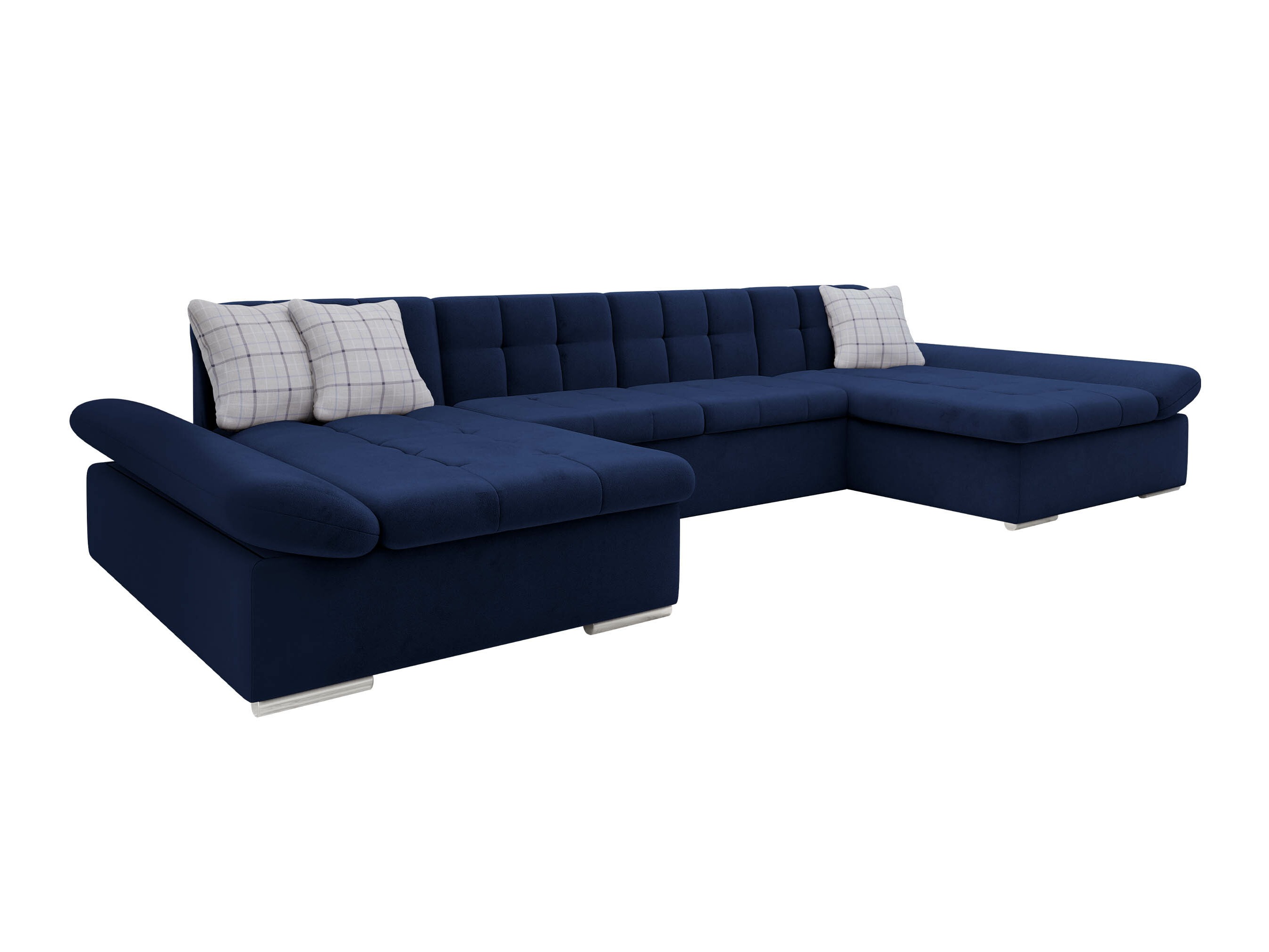 Ecksofa Comfivo Ficus (Magic Velvet 2216 + Senegal 818)