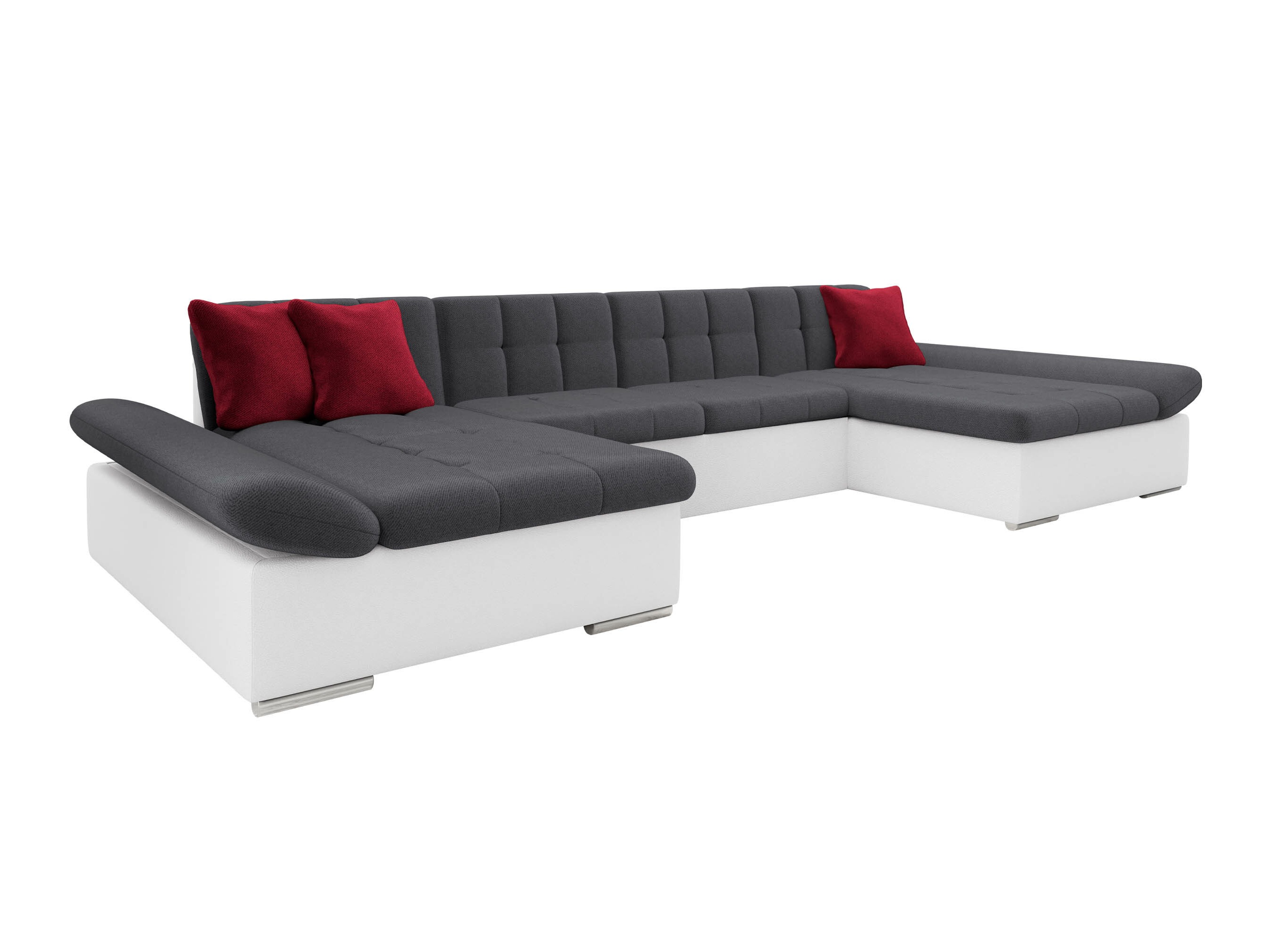 Ecksofa Comfivo Ficus (Soft 017 + Kronos 22 + Kronos 02)