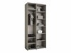 Kleiderschrank Hartford 540 (Kaschmir)